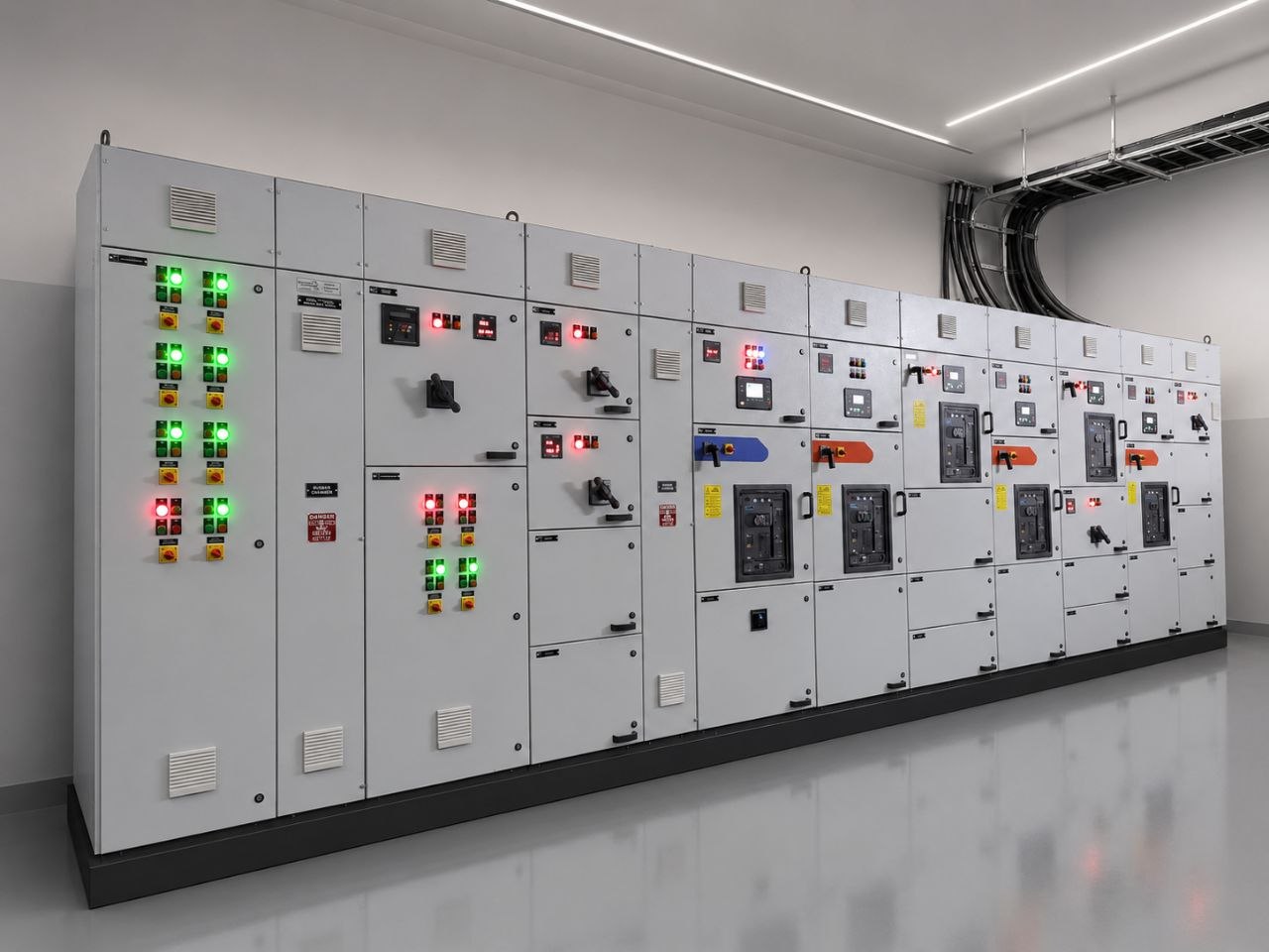 LT power distribution panel lineup